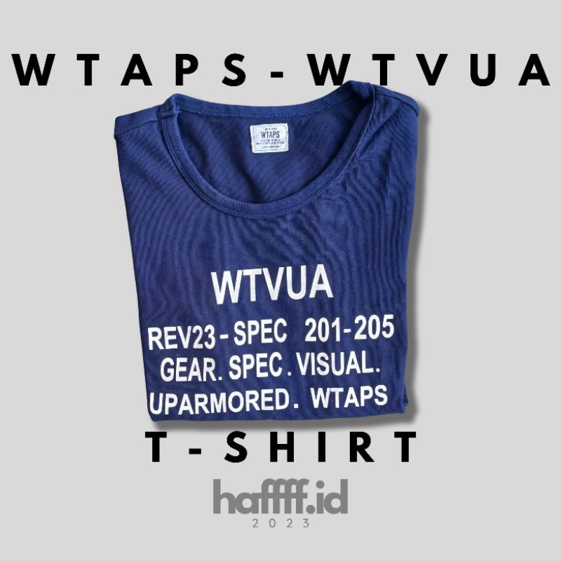 T-Shirt / Kaos WTAPS - WTVUA Navy