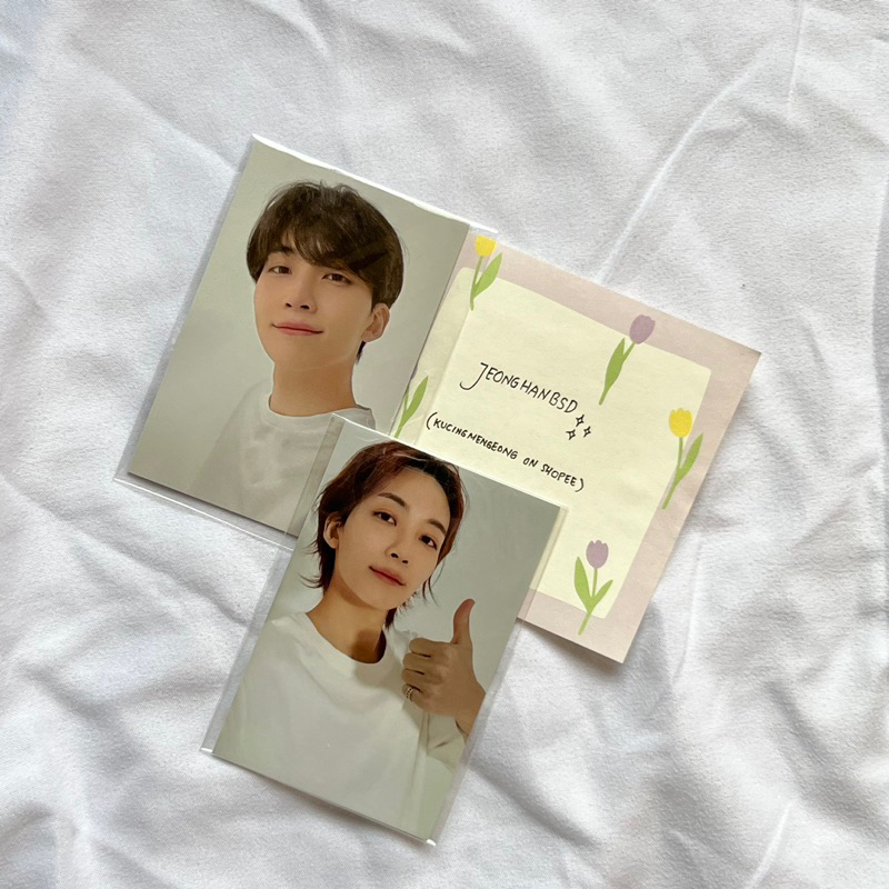 Seventeen Jeonghan 6th Anniversary Pendant & 7th Anniversary Charm Photocard