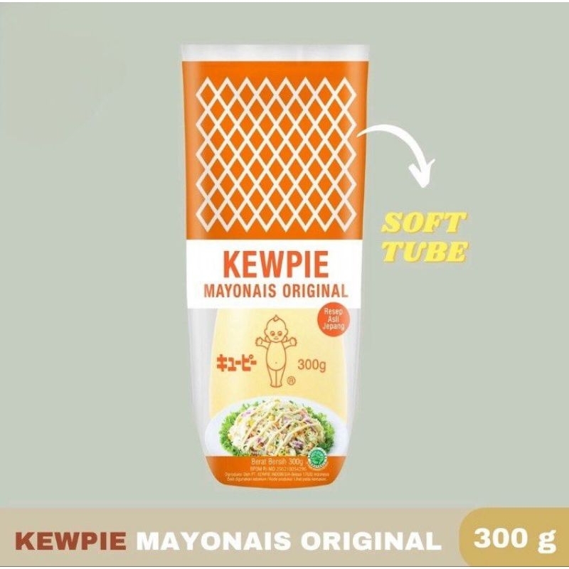 

KEWPIE MAYONAISE ORIGINAL TUBE 300gr