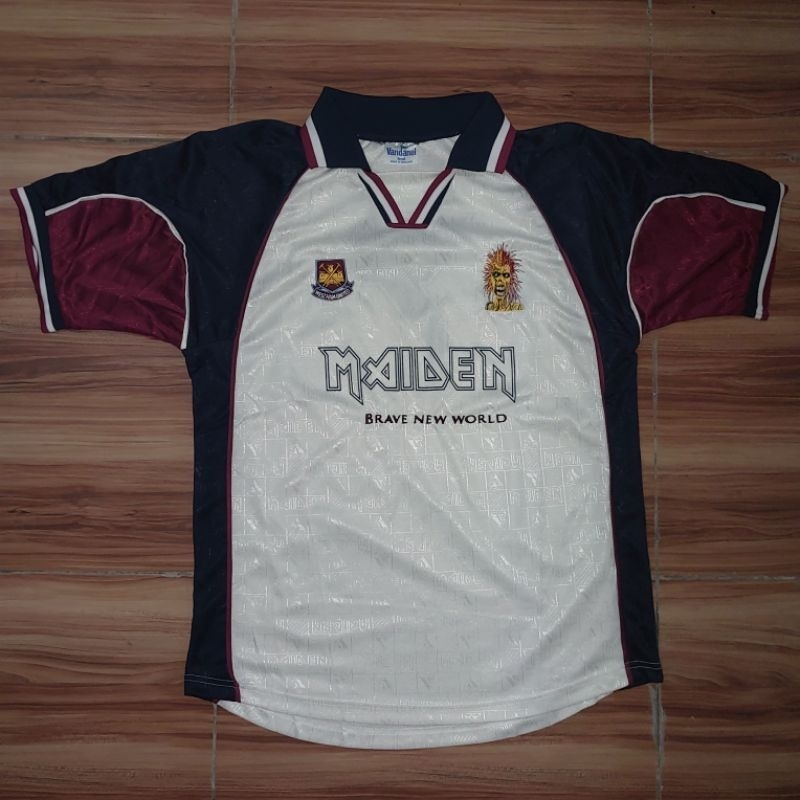 Jersey Retro Iron Maiden x West Ham United 1999, Brave New World