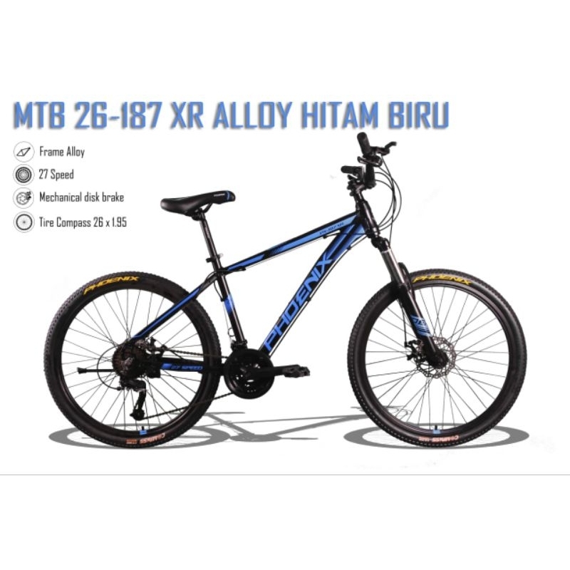 SEPEDA MTB 27,5" PHOENIX 181 XR FRAME ALLOY