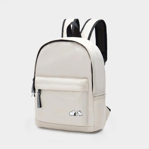 Arkhan_Bag - Tas Ransel Sekolah Anak Wanita Dan Pria Untuk Anak PAUD TK SD SMP Terbaru 2023 Kekinian Motif Carakter SNOOPY Korean Sytle Bahan Canvas