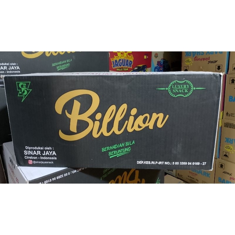 

CIKI BILLION 1 DUS ISI 40 BUNGKUS