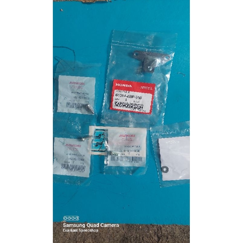 breket dudukan stelan lampu depan nova dash