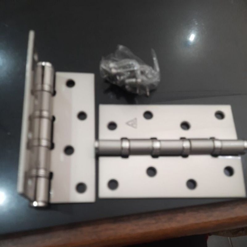Engsel Pintu Lemari Stainless Tebal ukuran panjang 4 Inch 4in 4inci