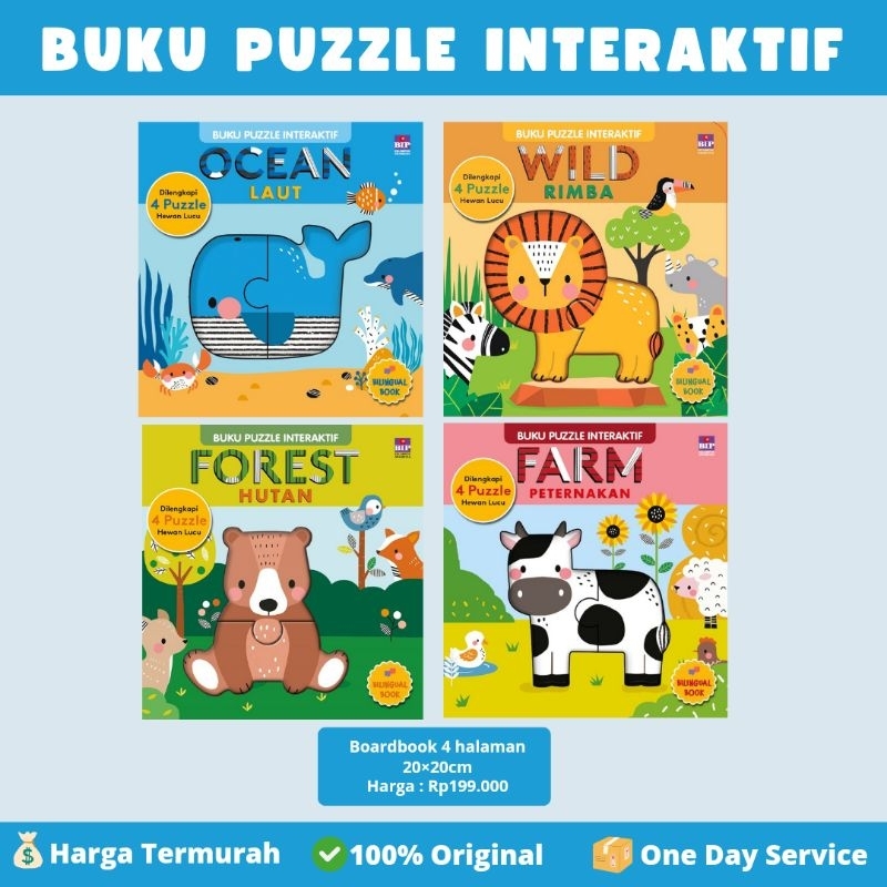 Buku Puzzle Interaktif PAUD