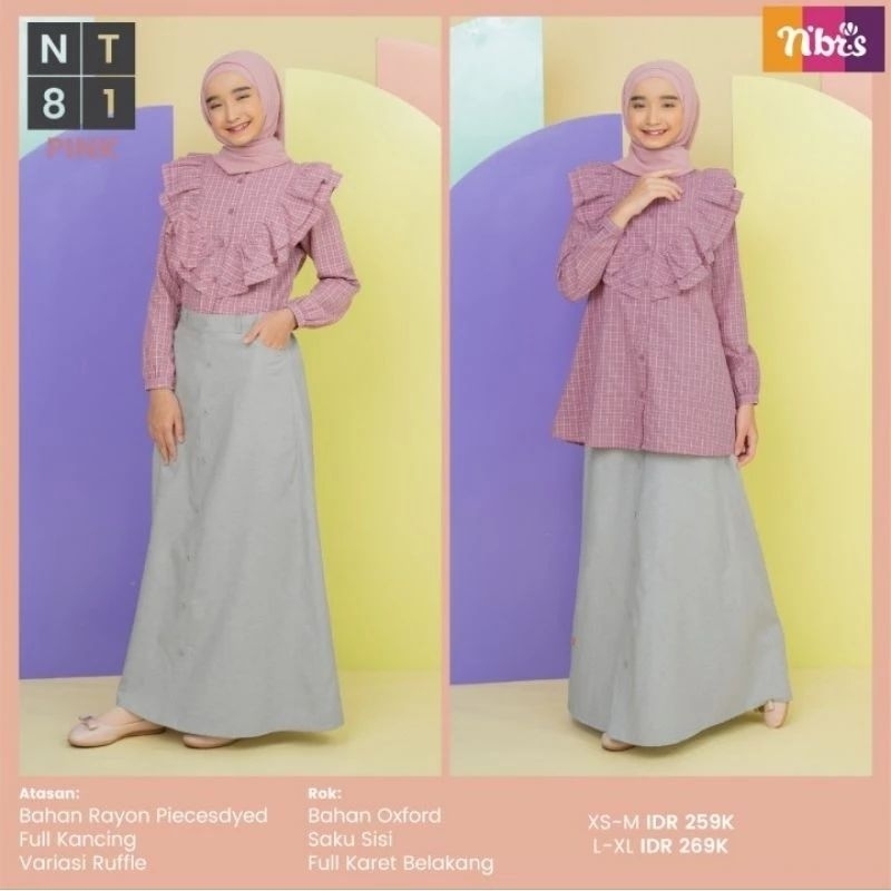 PROMO ATASAN DAN BAWAHAN ANAK T 081 NIBRAS