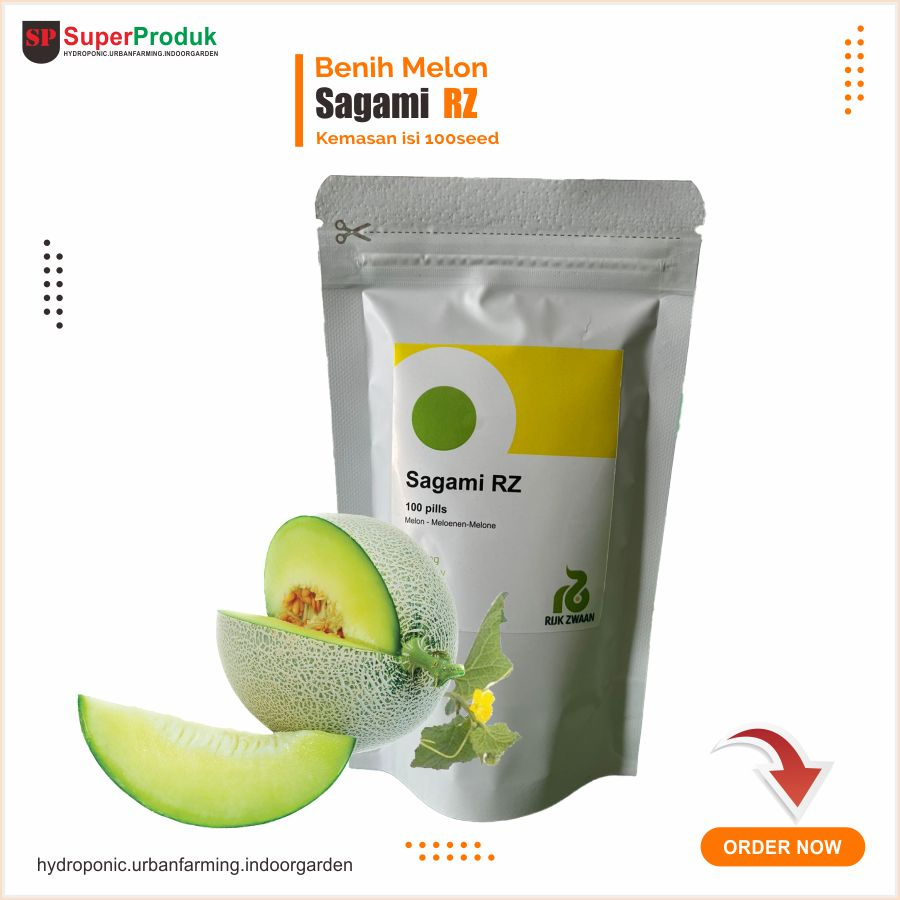 Benih Melon Sagami RZ kemasan 100 seed