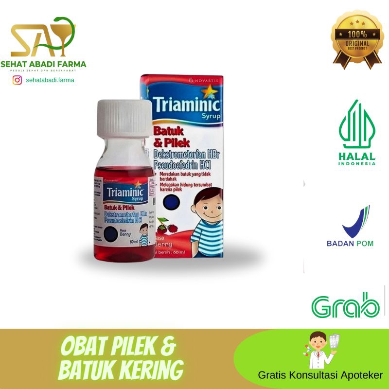 

Triaminic Batuk Pilek 60 ml