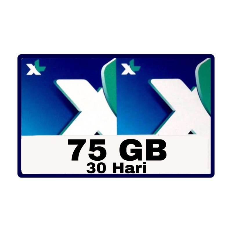 VOUCHER XL Flex 75GB 28 Haru Kuota Paket Internet Data Murah