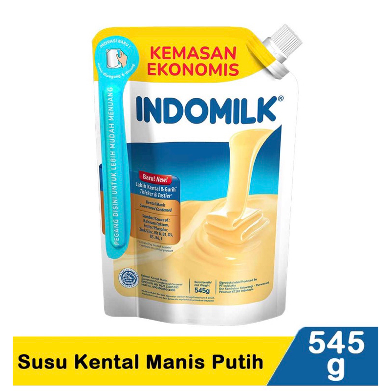 

INDOMILK KENTAL MANIS PUTIH POUCH 545G