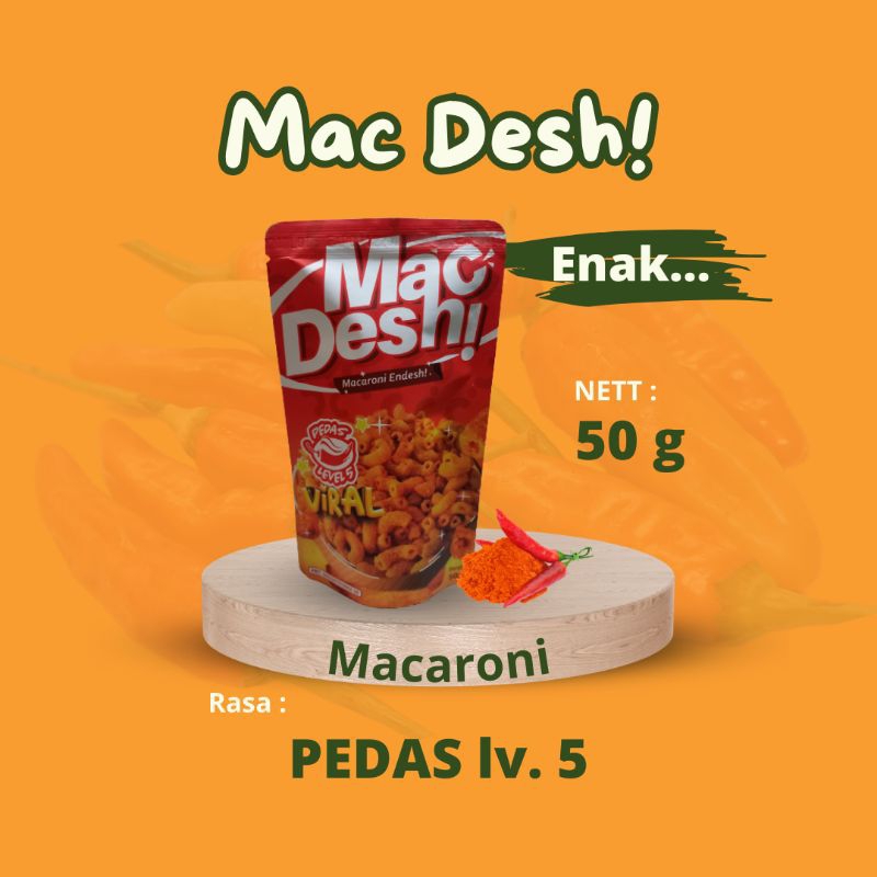 

Camilan/snack/cemilanmacaroni/makaroni_MacDesh_rasaPedaslevel5_enak