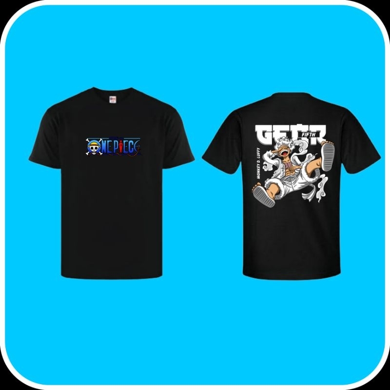 KAOS ONE PIECE EDISI LUFFY GEAR 5//KAOS MONKEY D LUFFY