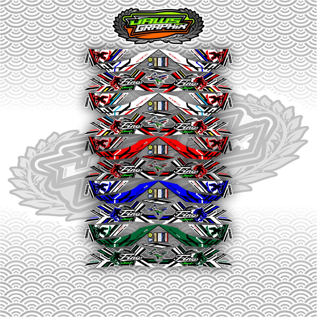 STRIPING FINO YMJET FI fino sport 2014 skate putih