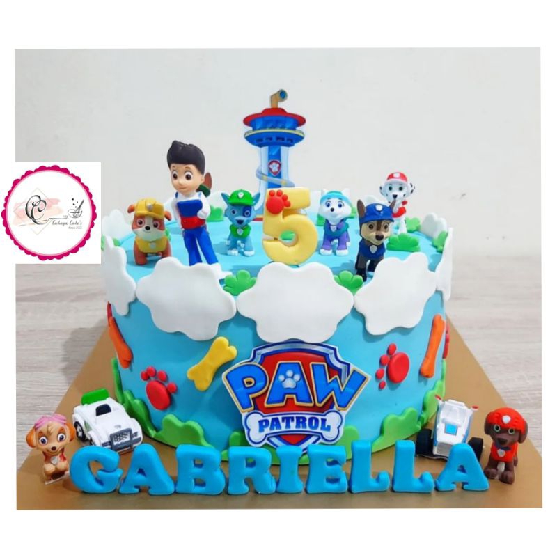 

Kue Ulang Tahun Paw Patrol / Paw Patrol Cake / Kue Ultah Karakter Anak laki-laki