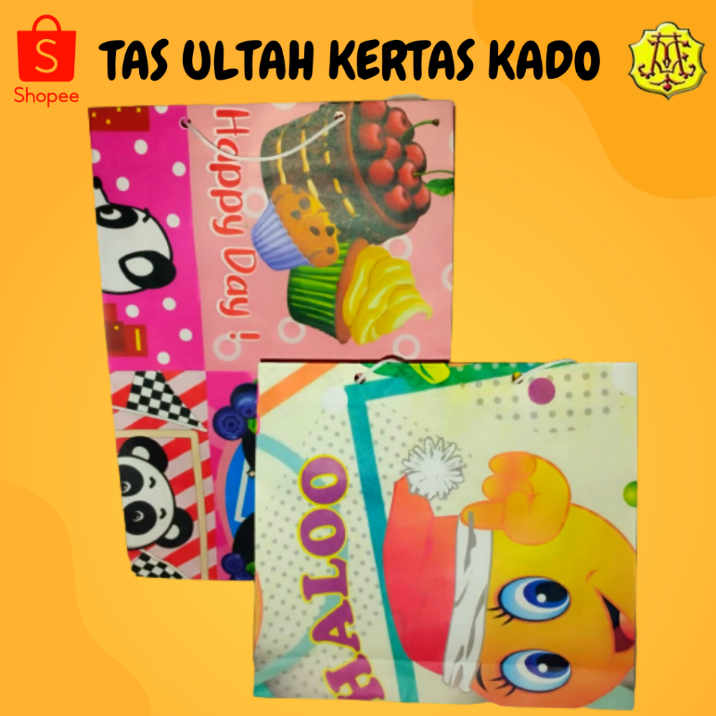

TAS ULANG TAHUN KERTAS KADO