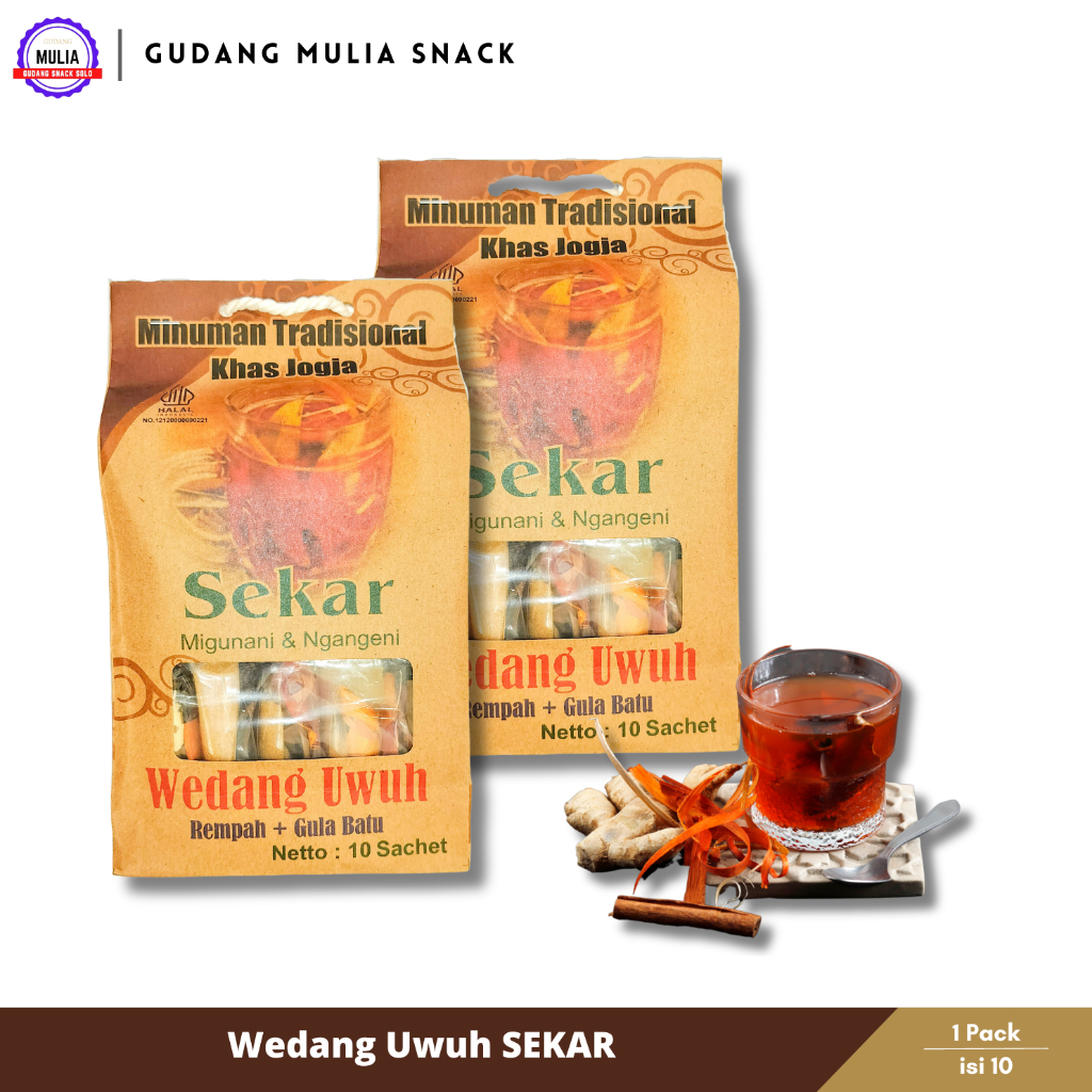 

Sekar Wedang Uwuh Jumbo isi 10 | Minuman Tradisional Khas Jogja