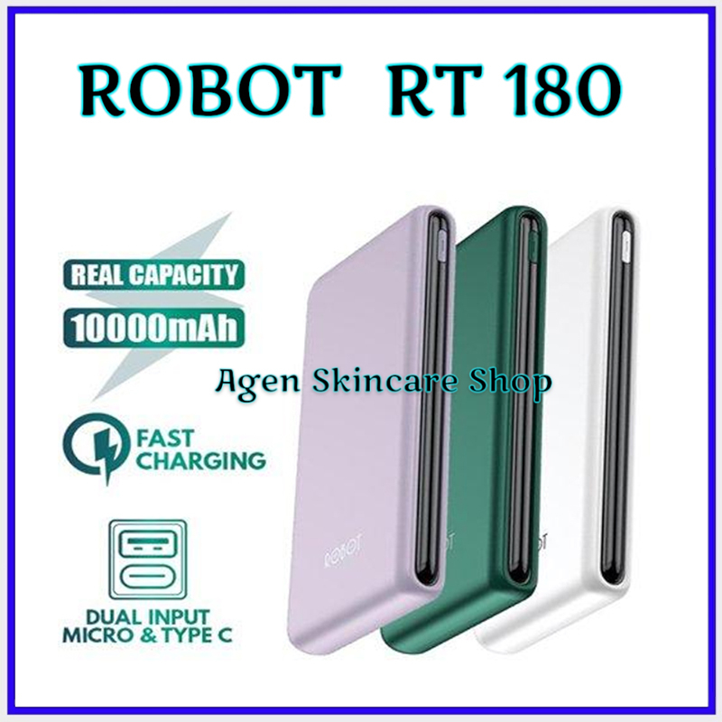 Powerbank Robot RT 180 Original Garansi Resmi