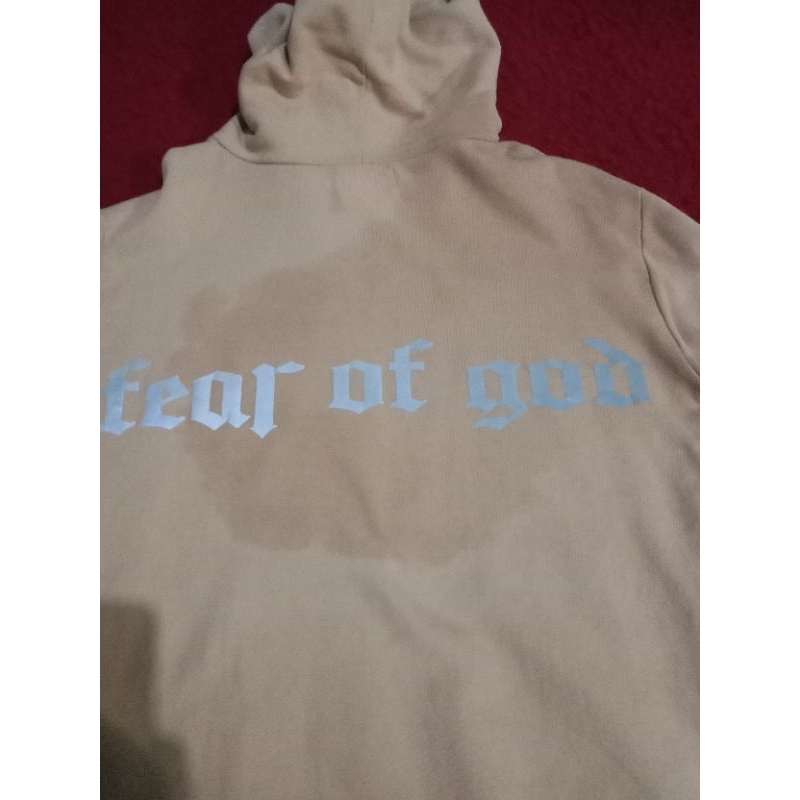 hoodie fear of god