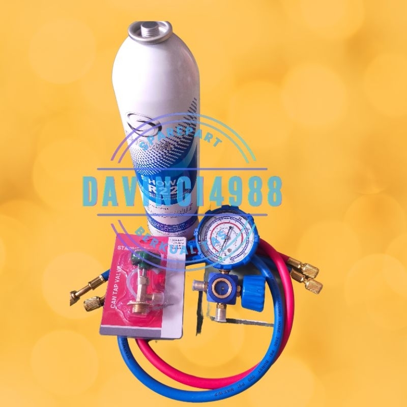 paket pengisian Freon r22 showa r22 1kg