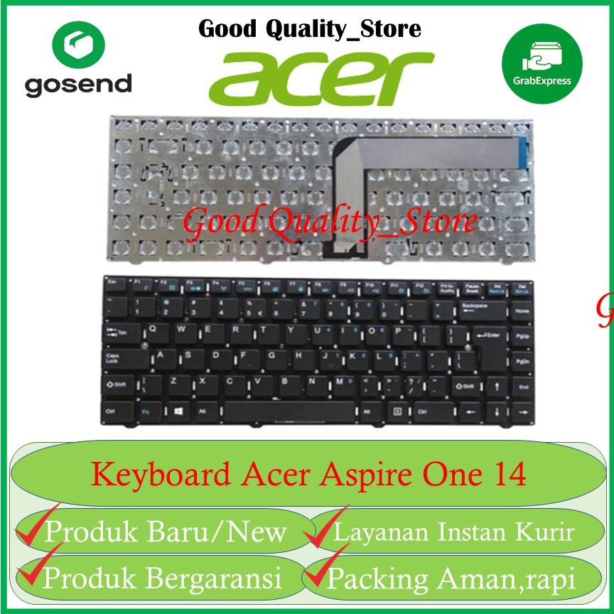 Keyboard Acer Aspire One 14 Z1401 L1410 Z1402 Z422 Z1401-N2940 C5PX