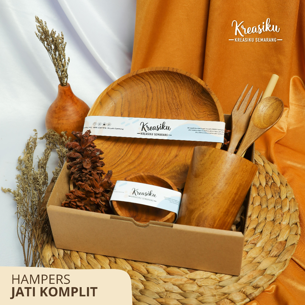 

HAMPERS ALAT MAKAN KAYU JATI KOMPLIT / KADO PERNIKAHAN / HADIAH / WISUDA / GIFT / WEDDING GIFT