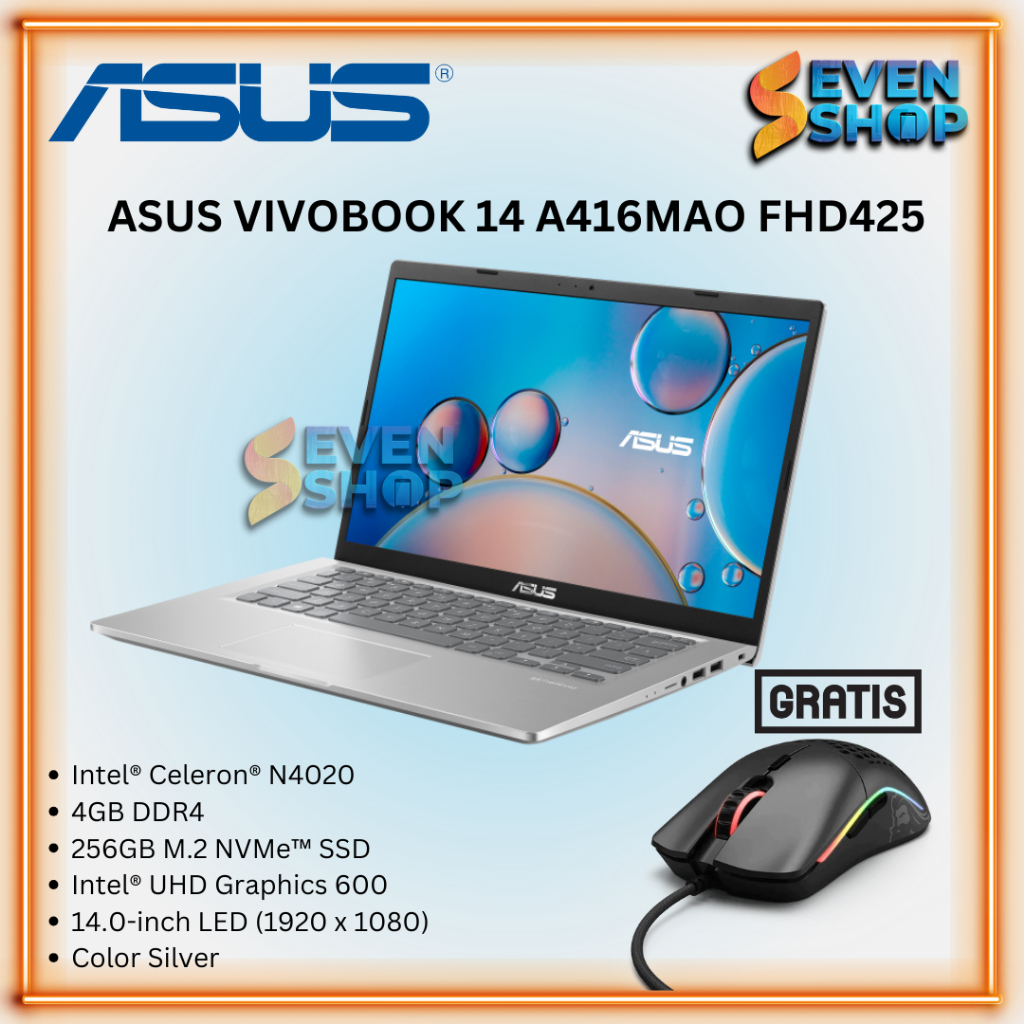LAPTOP ASUS VIVOBOOK 14 A416MAO FHD425