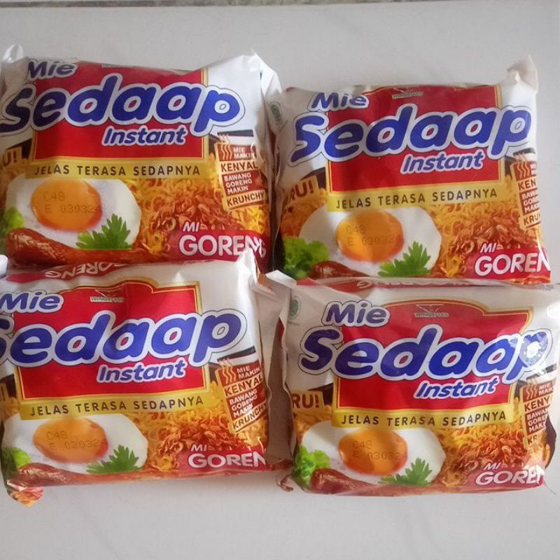 

Mie sedap Goreng 4 pcs