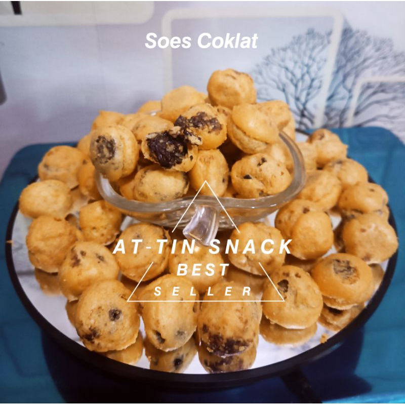 

soes kering isi coklat 250gram
