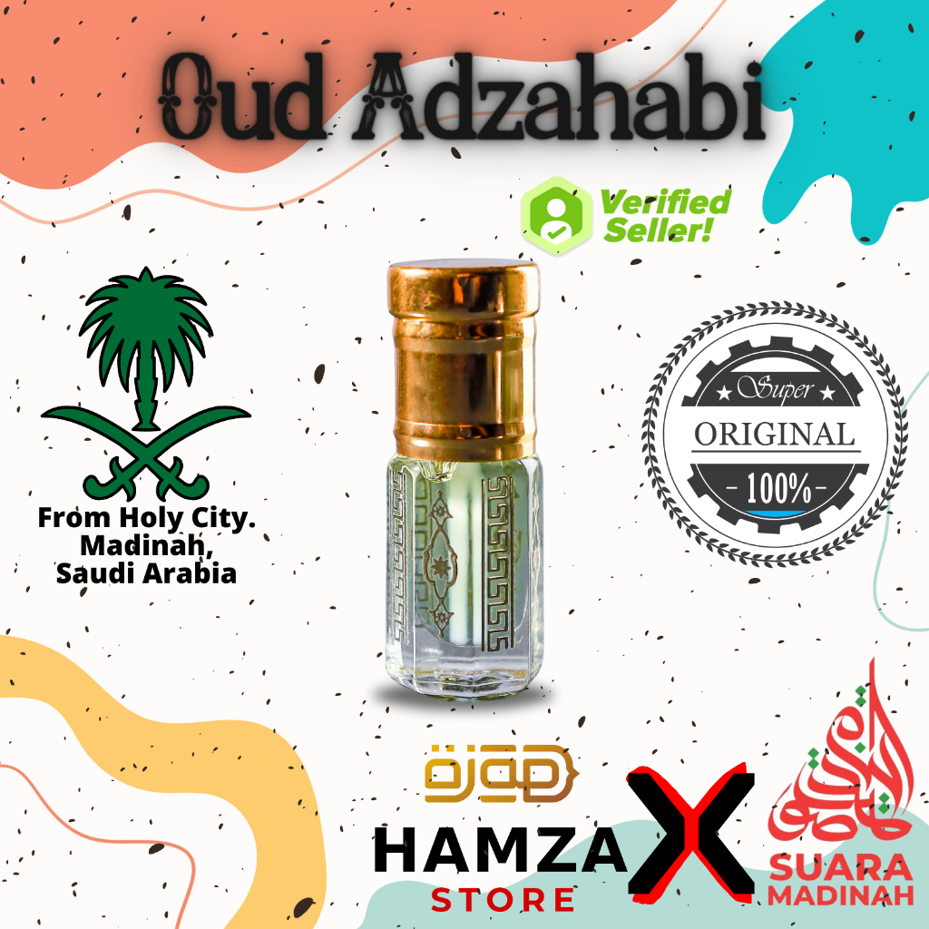OUD ADZAHABI - PARFUM SUARA MADINAH