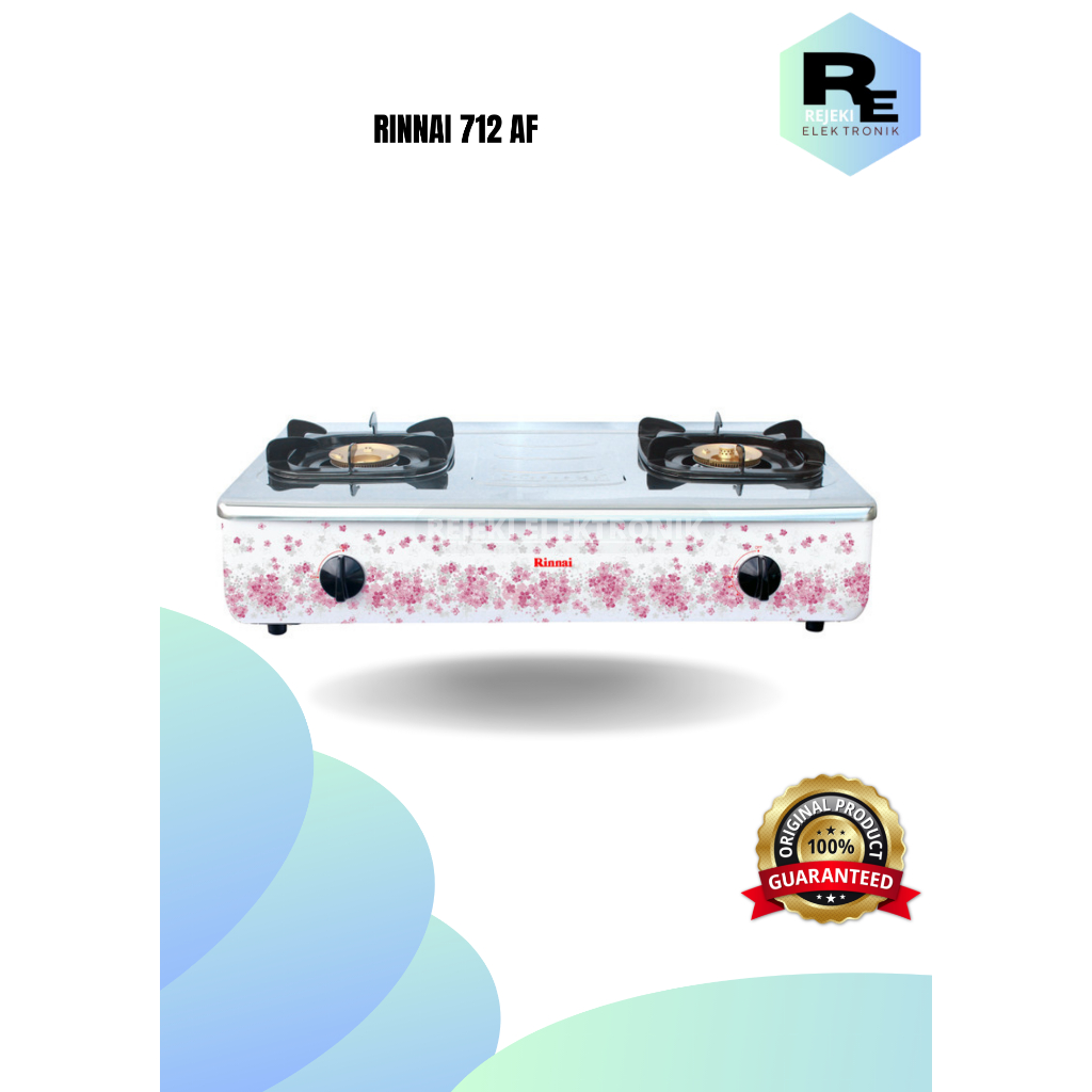 RINNAI RI 712 AF kompor gas 2 tungku RI 712AF RI712AF