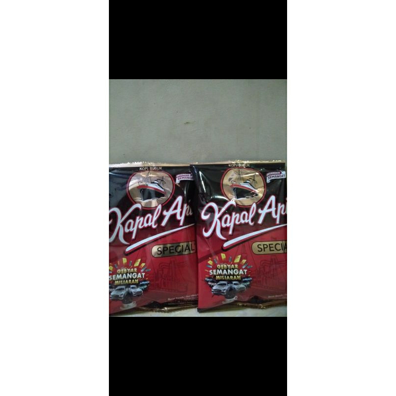 

2 PCS KOPI KAPAL API 160 GRAM