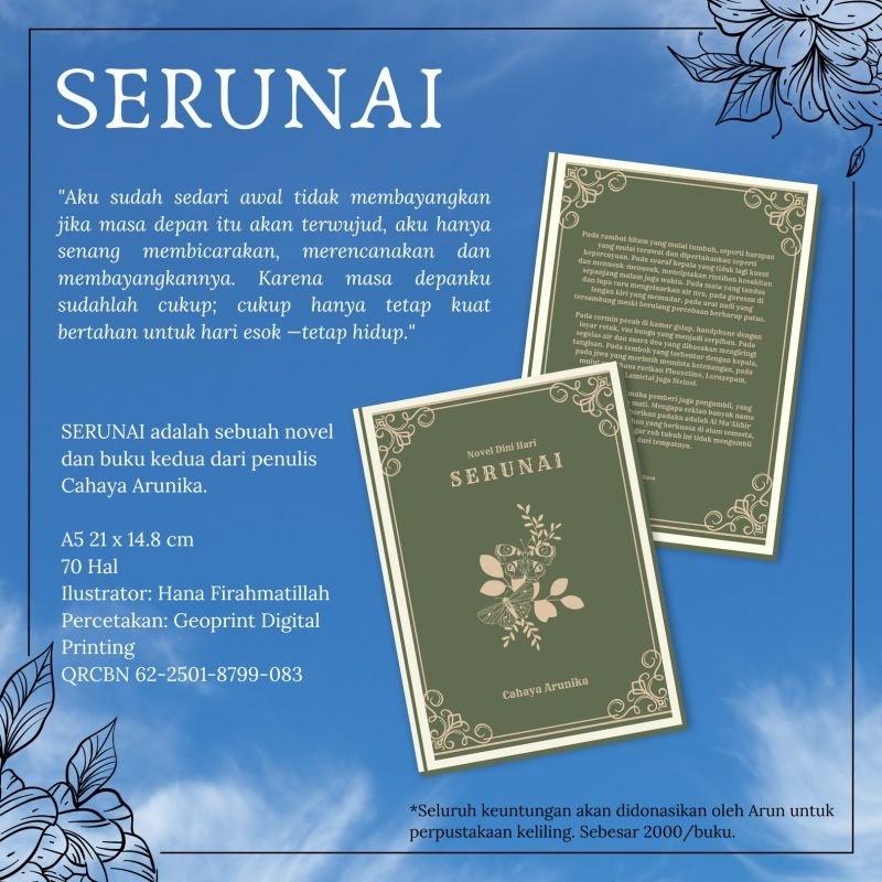 NOVEL CAHAYA ARUNIKA - SERUNAI