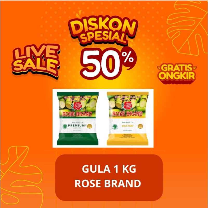 

Gula Rose Brand 1 kg