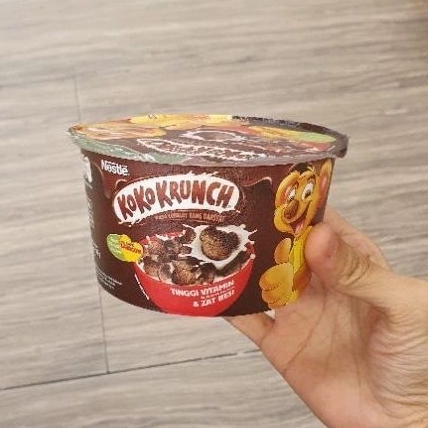 

Koko krunch sereal cereal coklat cup 32gr