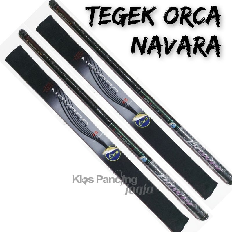 Joran Pancing Tegek Orca Navara 360 450 540 Gratis Packing