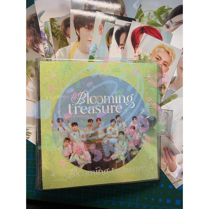 BINDER BLOOMING TREASURE FULLSET FREE POSTCARD