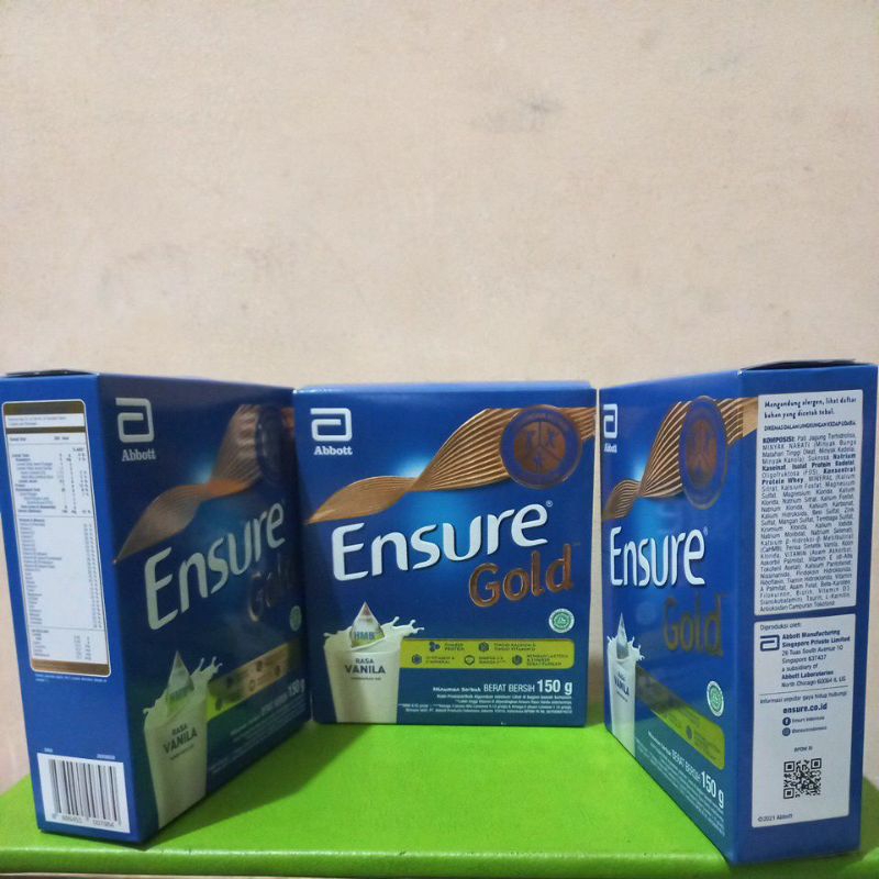 

ensure gold vanila 150gr