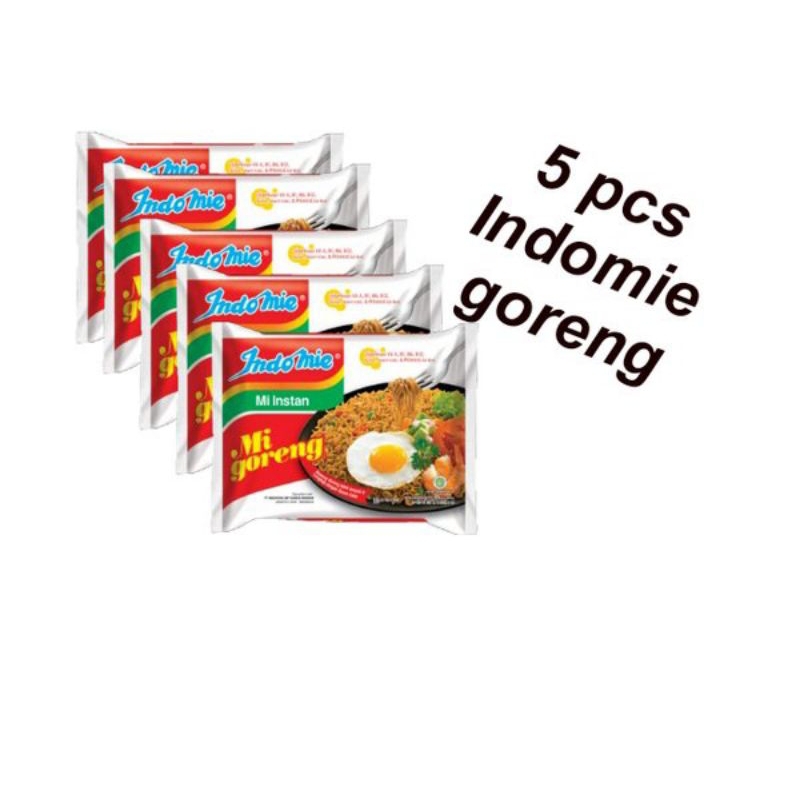 

mie goreng indomie 5 pcs