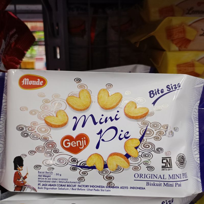 

Genji Mini Pie Bite Size Original 50gr