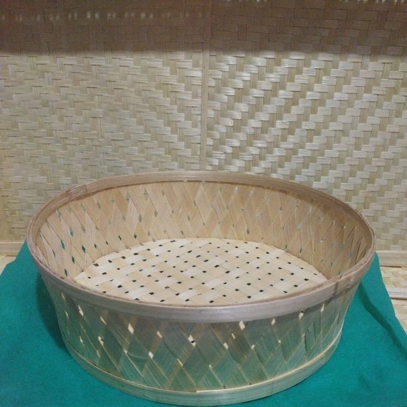 

keranjang bambu bulat set JB