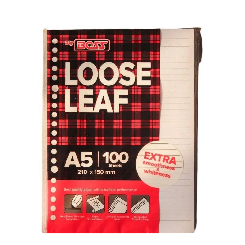 

Loose Leaf A5 isi 100 Lembar