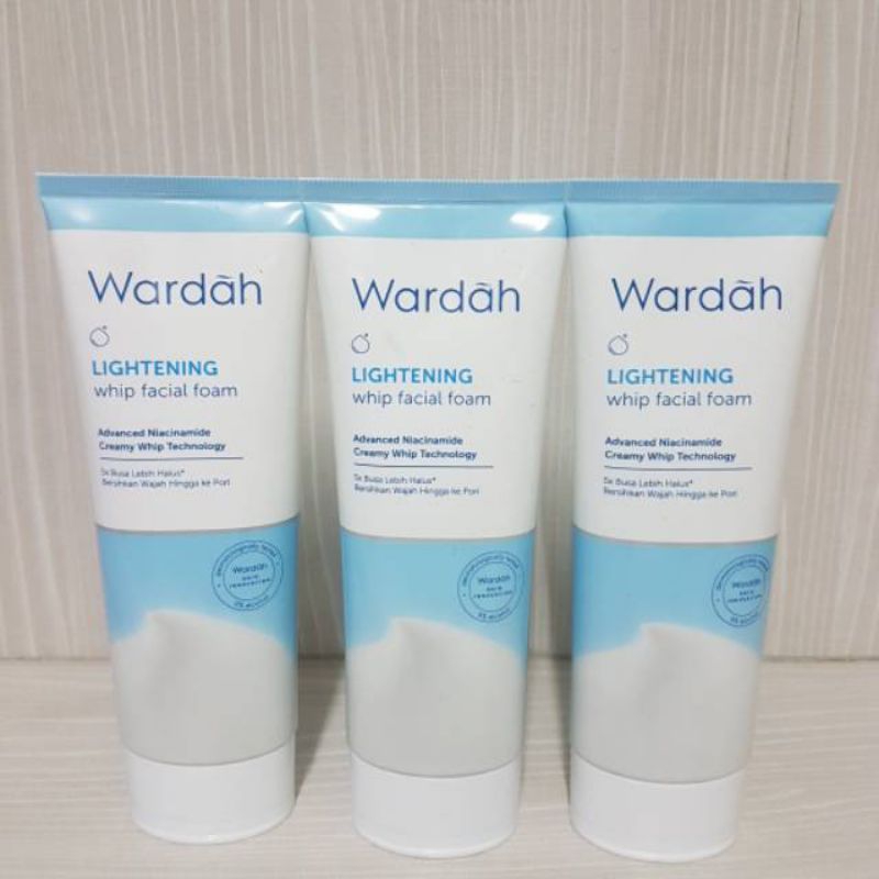 facial foam wardah