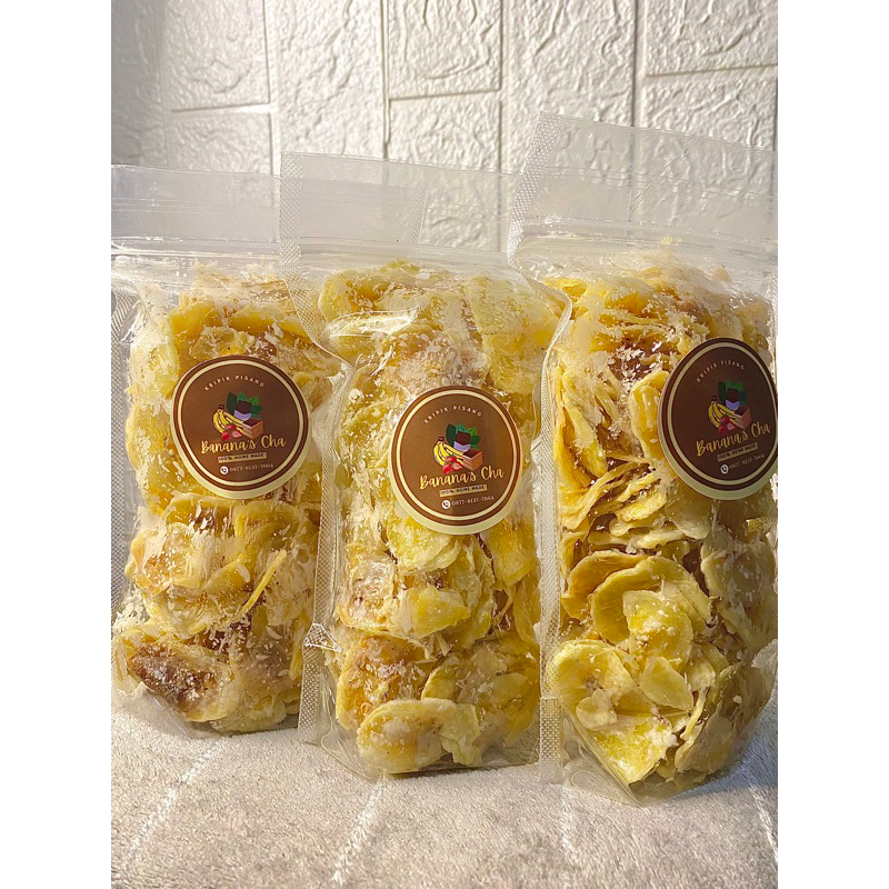 

Kripik Pisang lumer Banana Cha Tiramisu 120gr