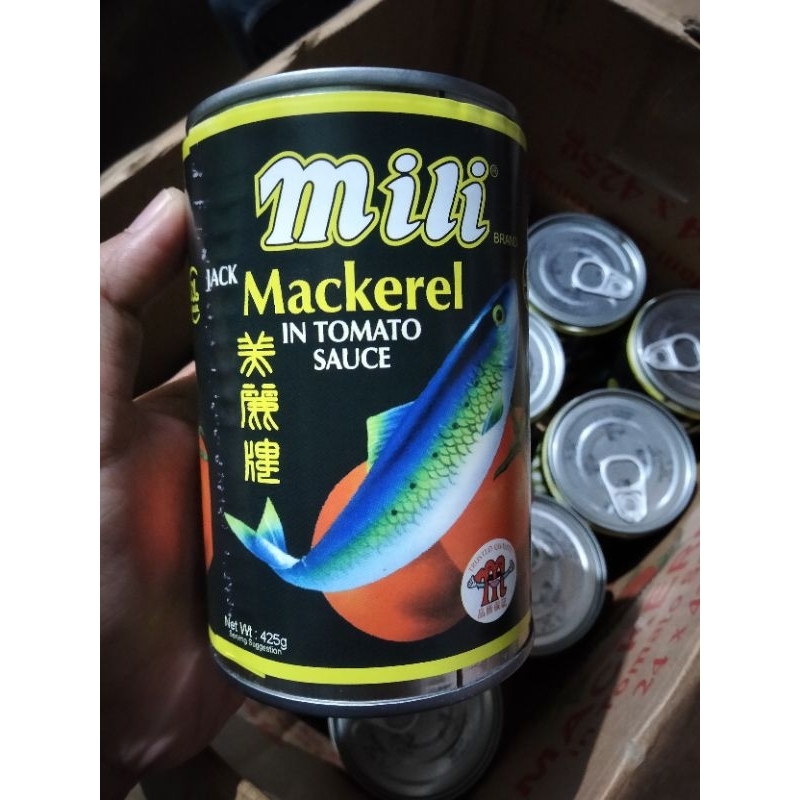 

SARDEN MERK MILI MACKEREL 425g