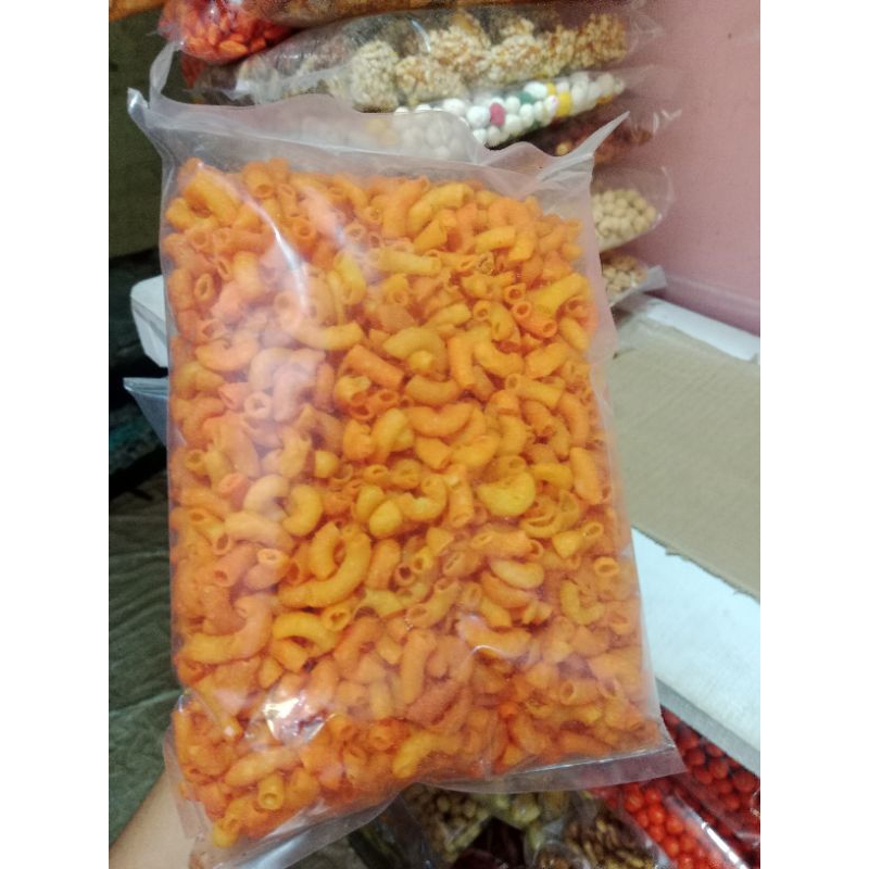 

Makaroni Rasa Keju Kemasan 500gr/½kg