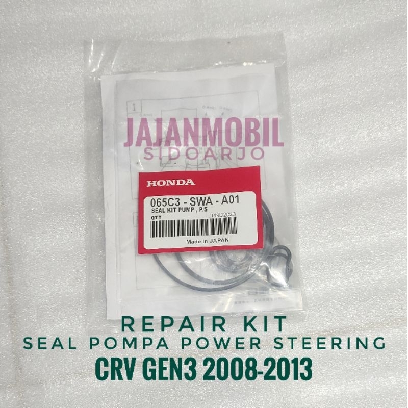 SIL POMPA POWER STERING CRV GEN3 SIL SEAL POMPA POWER STERING CRV 2008 2009 2010 2013 SIL POMPA POWE