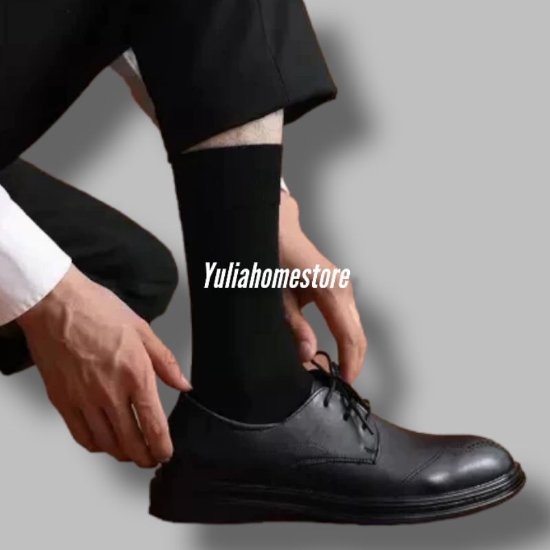 Kaos kaki hitam panjang | kaos kaki pria | kaos kaki kerja