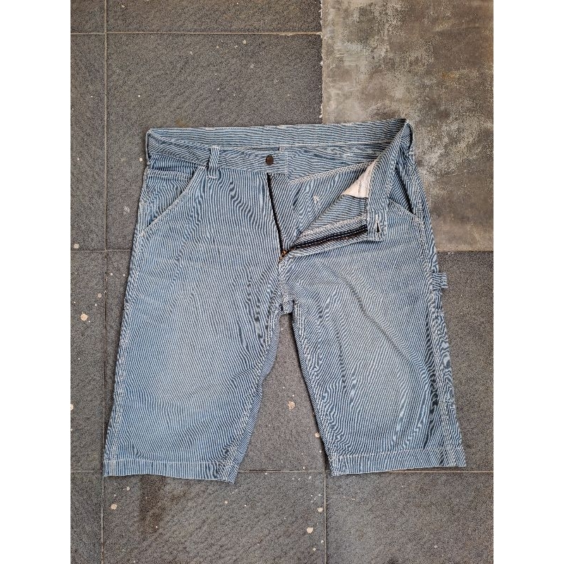 Carhartt Hickory Stripe Carpenter Short