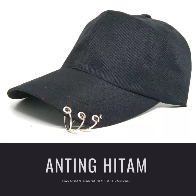 topi baseball motif ANTING keren dan trendy cocok untuk pria wanita bisa COD